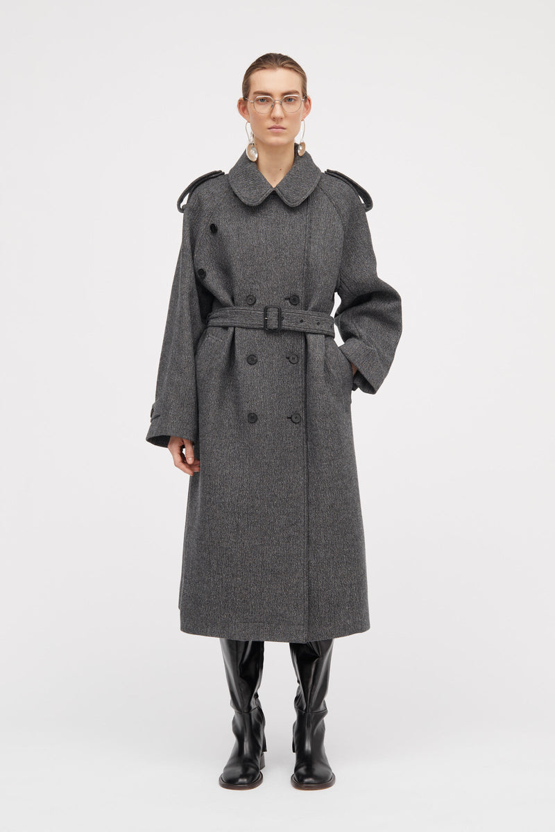 Cicely Coat Smoke