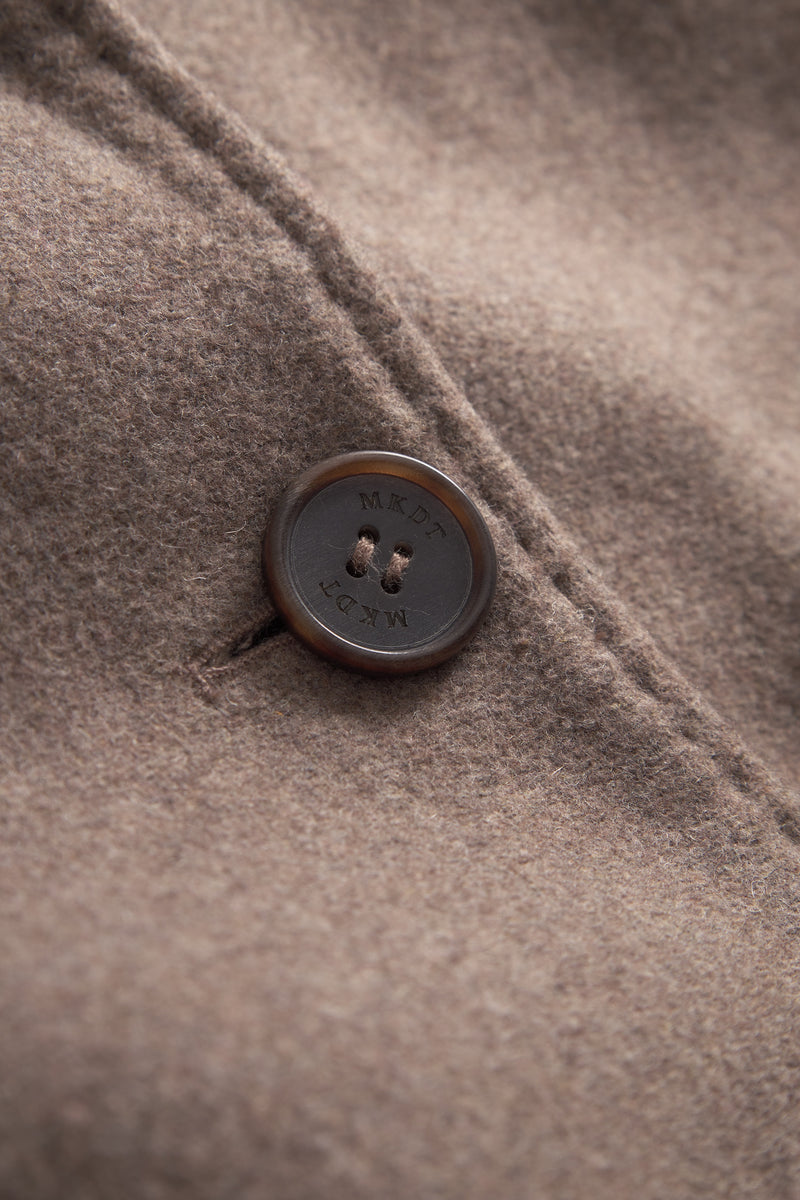MKDT Studio Clancy Wool Blend Coats TAUPE