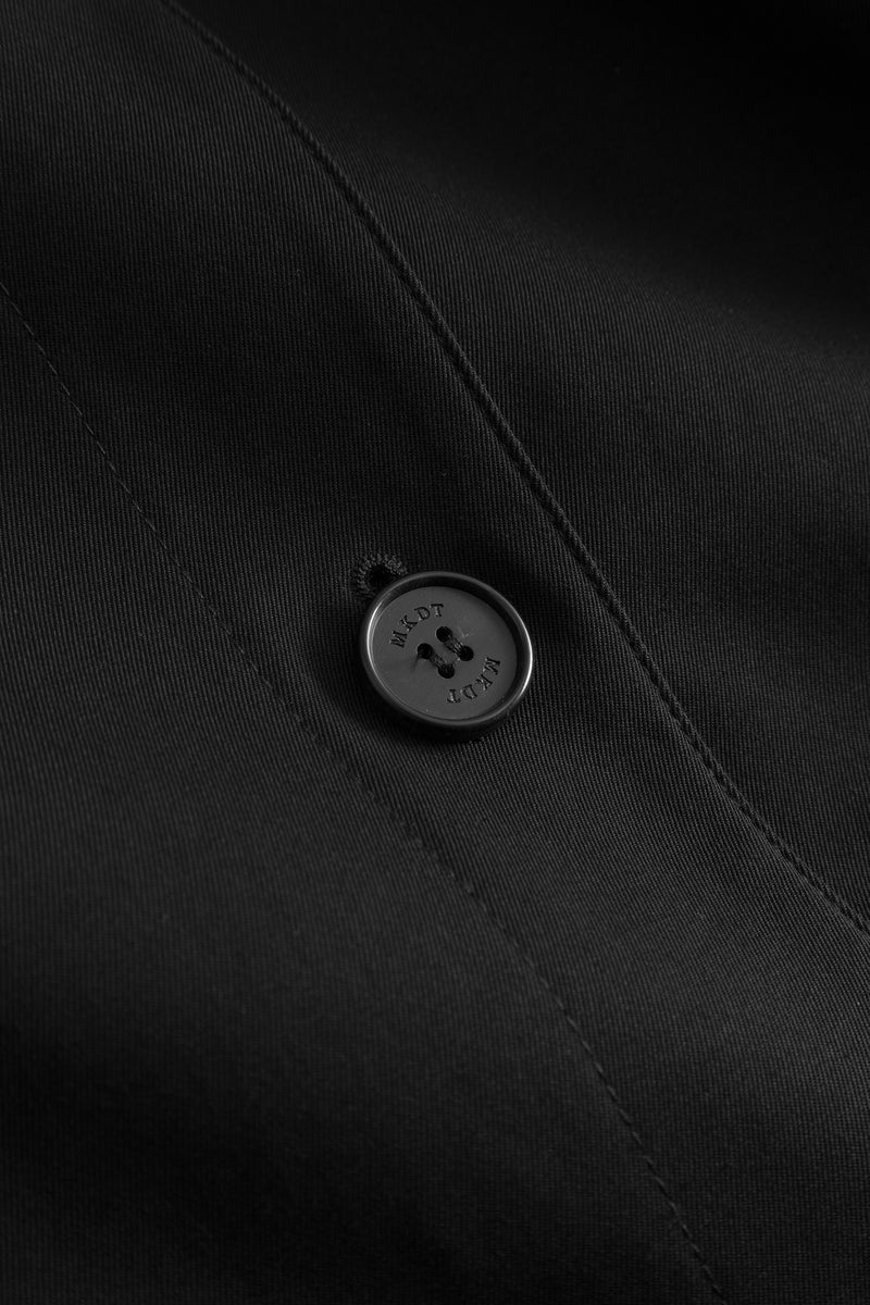 MKDT Studio Coraline Bonded Cotton Coats BLACK