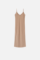 Mark Kenly Domino Tan DALARY RICCI CREPE DE CHINE Dresses NOUGAT