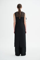 MKDT Studio DASHIKO SILK ORGANZA Dresses BLACK QUARTZ