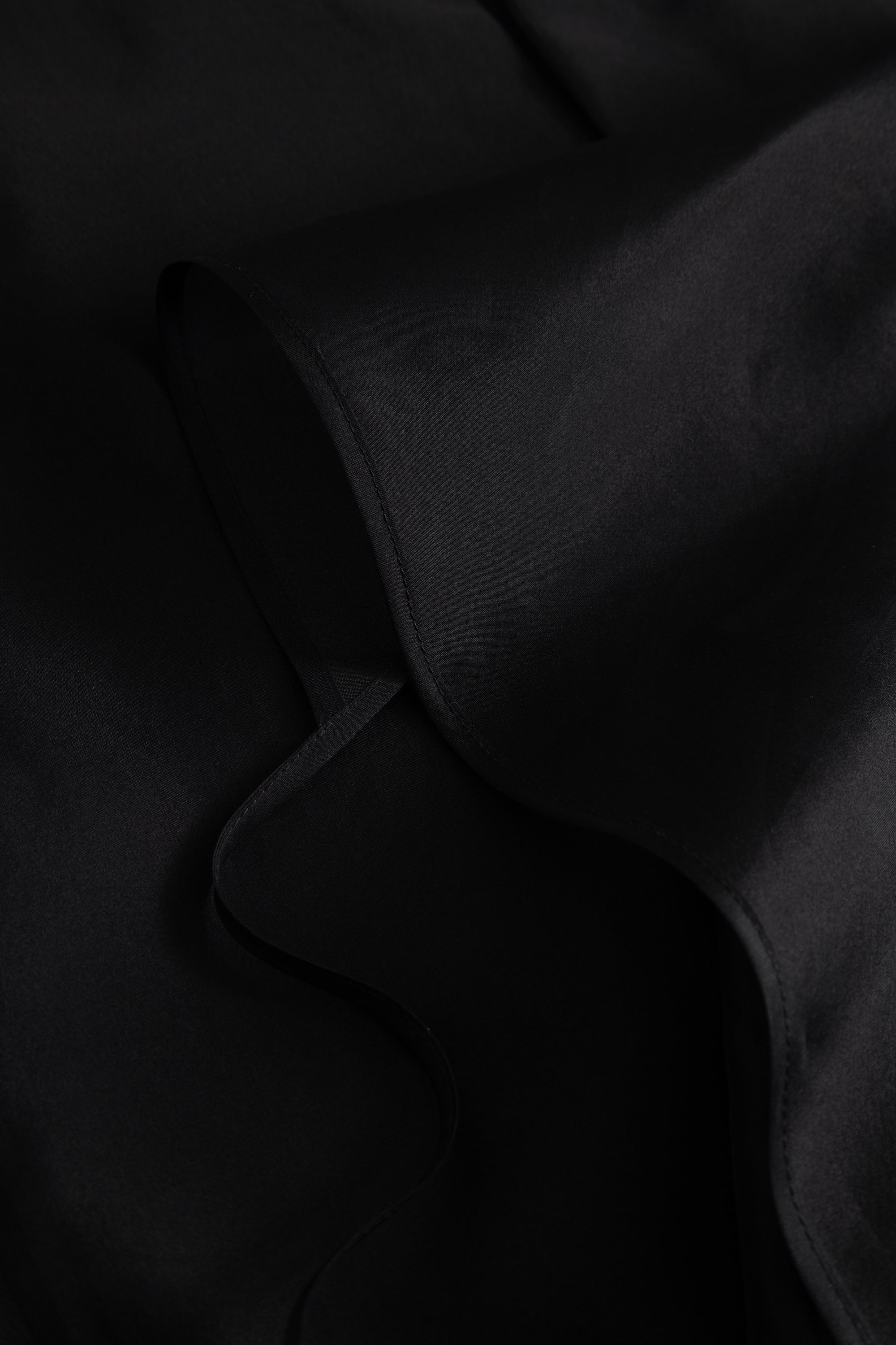 MKDT Studio DASHIKO SILK ORGANZA Dresses BLACK QUARTZ