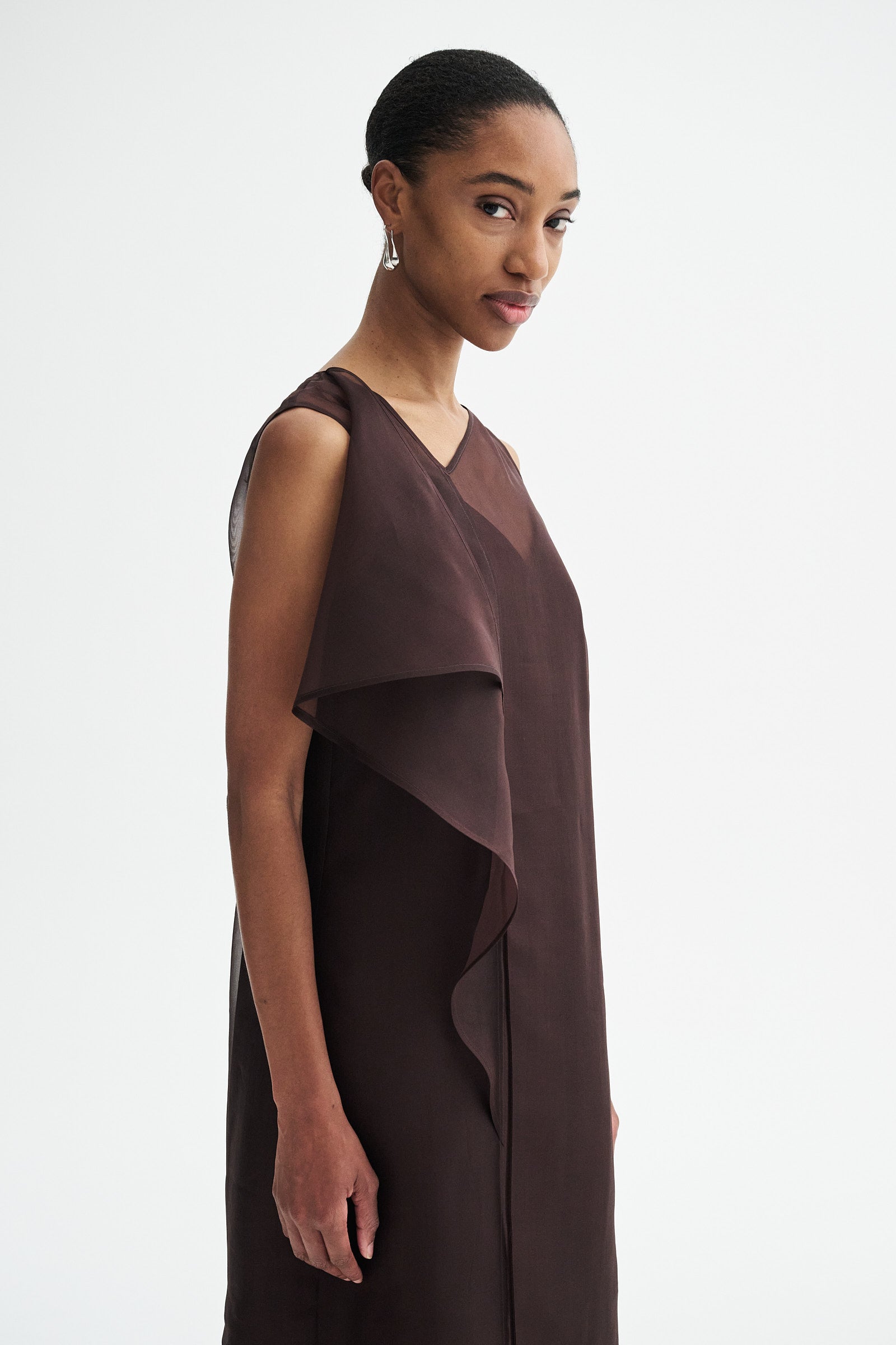 MKDT Studio DASHIKO SILK ORGANZA Dresses FIG