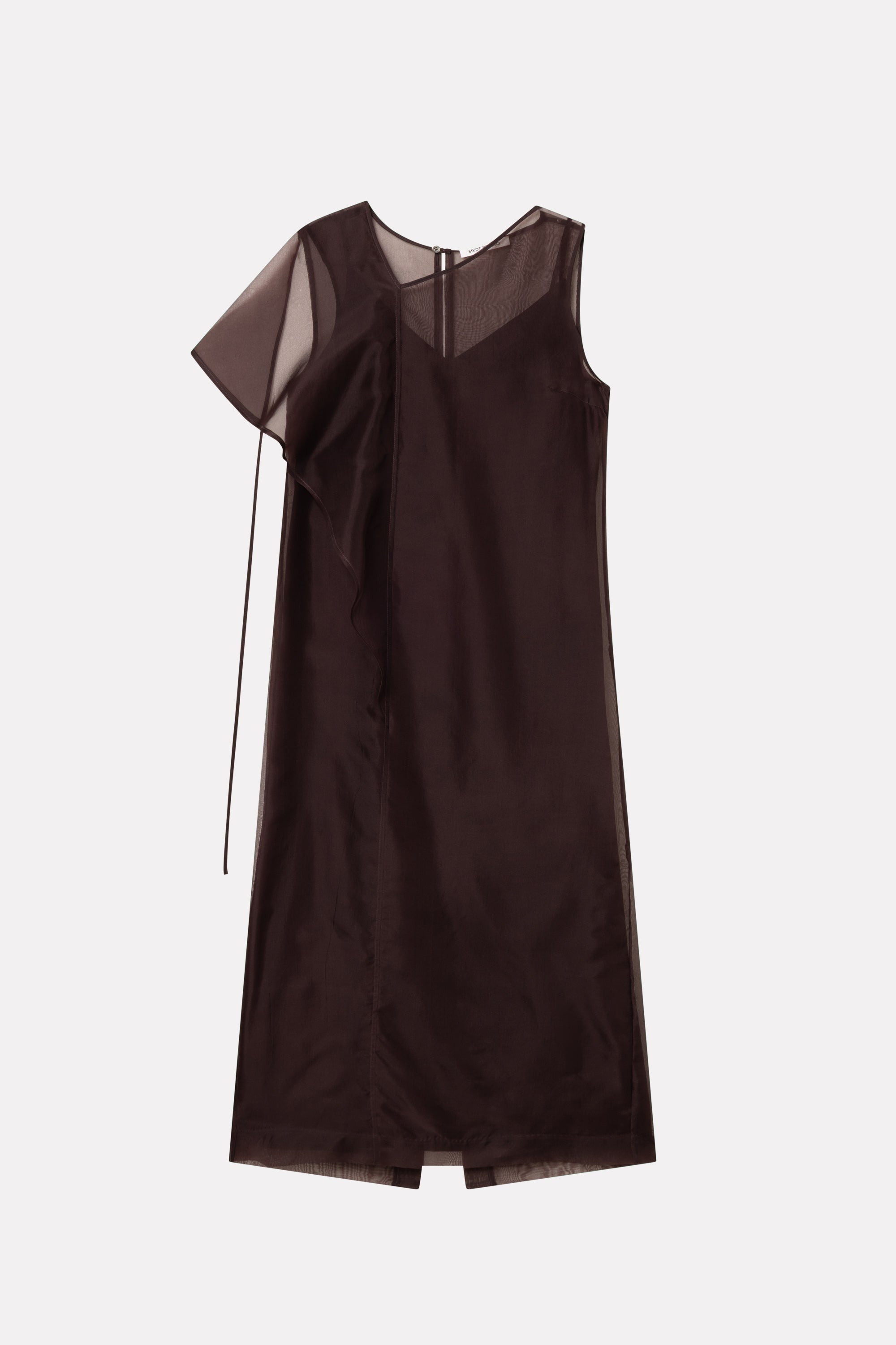 MKDT Studio DASHIKO SILK ORGANZA Dresses FIG