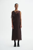 MKDT Studio DASHIKO SILK ORGANZA Dresses FIG