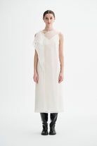MKDT Studio DASHIKO SILK ORGANZA Dresses IVORY QUARTZ