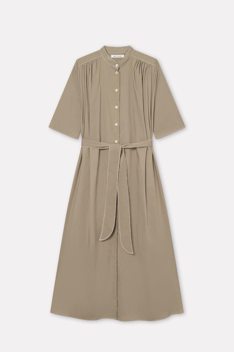 Damy Dress - KHAKI MKDT STUDIO Damy Dress - KHAKI MKDT STUDIO
