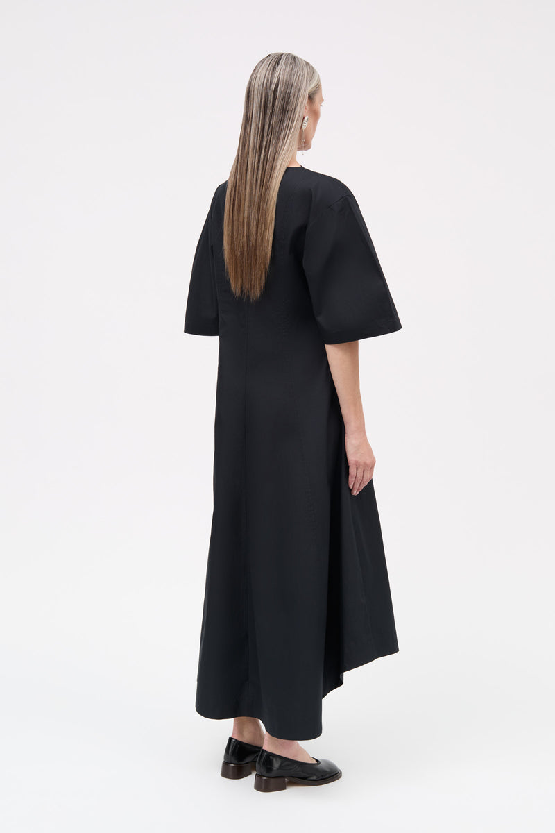 MKDT Studio Delphine Mkdt Signaturepoplin Dresses BLACK