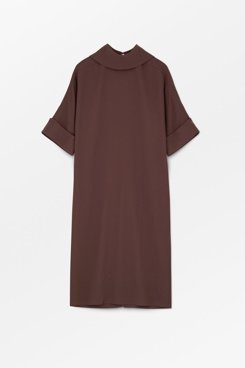 MKDT Studio Didina Crepe Georgette Dresses BURGUNDY