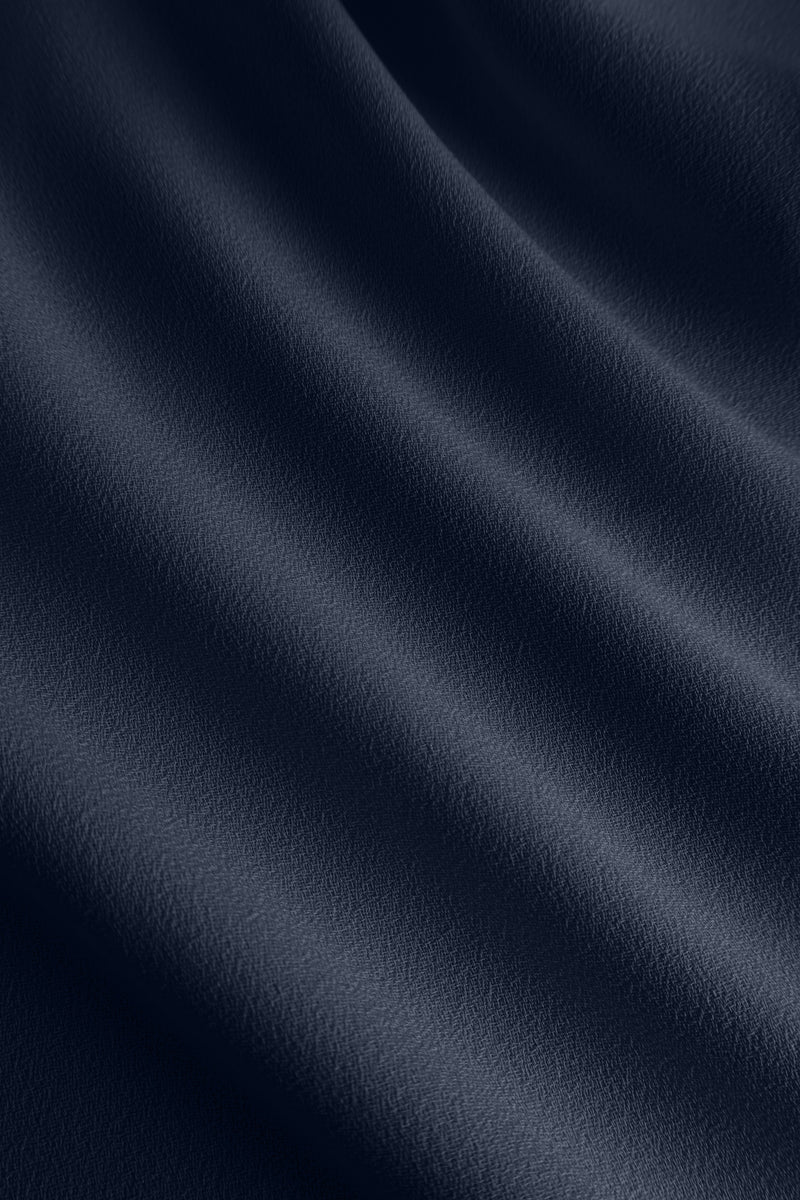 MKDT Studio Didina Crepe Georgette Dresses NAVY