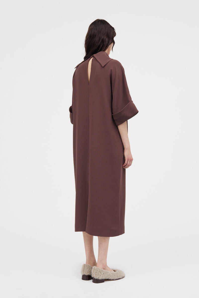 Didina Dress Burgundy