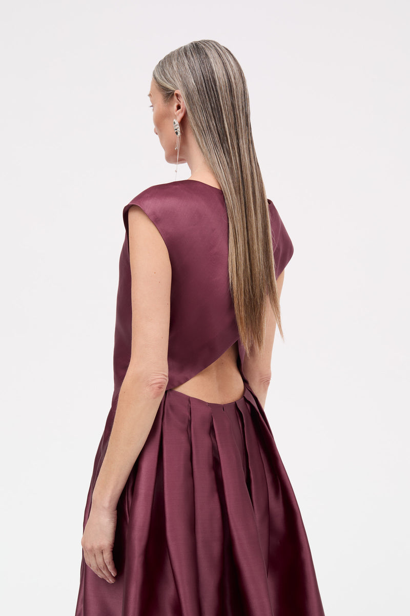 MKDT Studio Dilia-atelier Silk Dresses BERRY