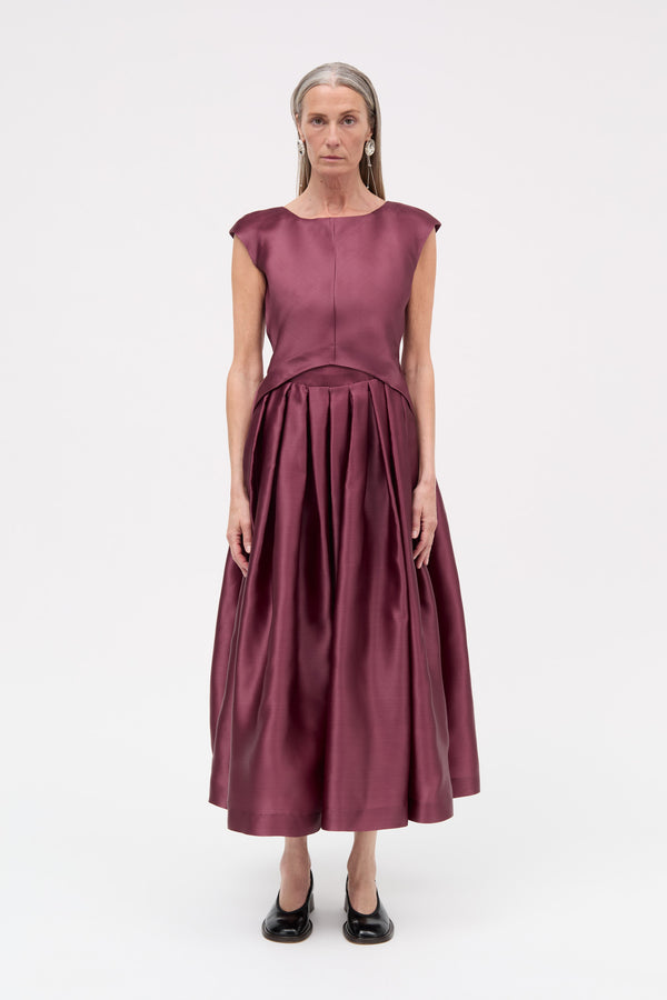 MKDT Studio Dilia-atelier Silk Dresses BERRY