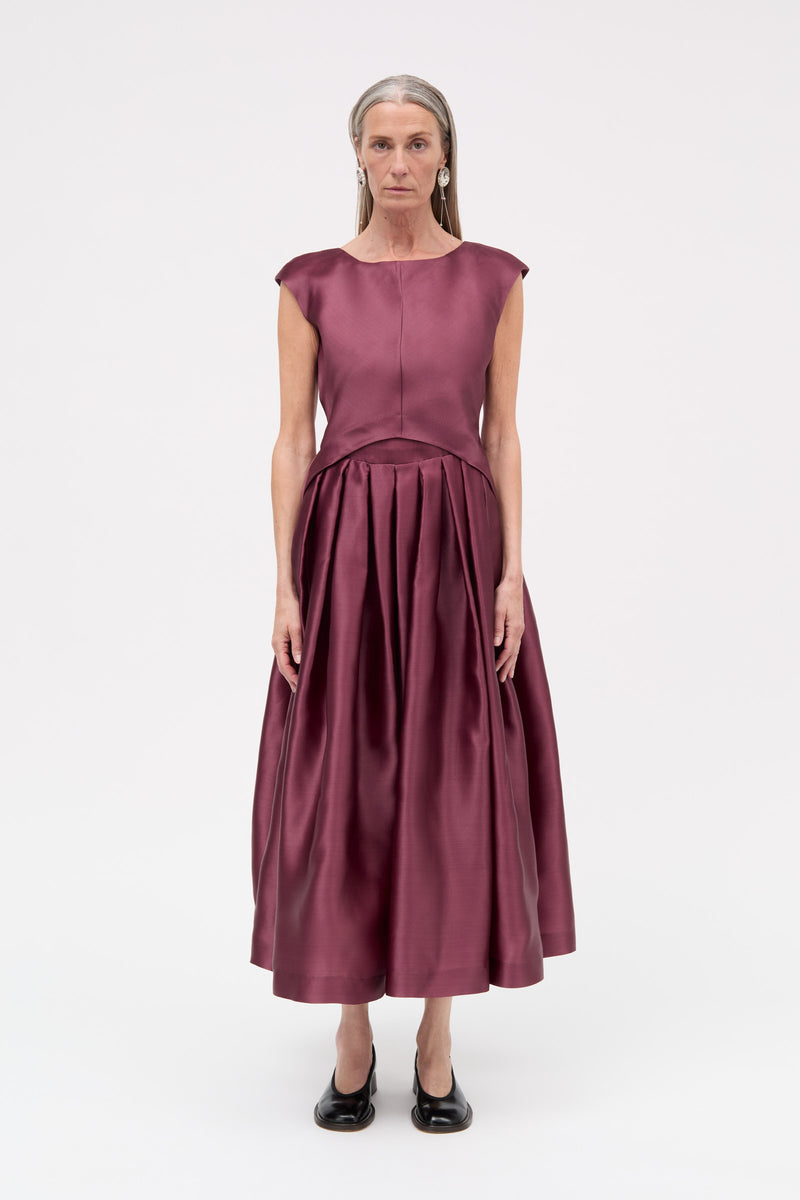 MKDT Studio Dilia-atelier Silk Dresses BERRY