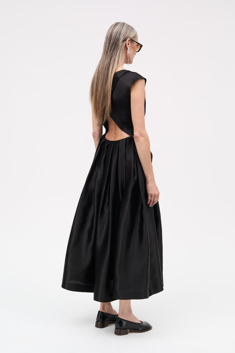 MKDT Studio Dilia-atelier Silk Dresses BLACK