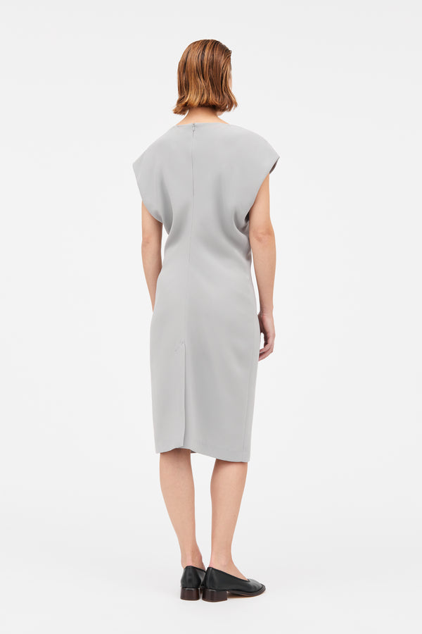 MKDT Studio Diya Crepe Georgette Dresses GREY