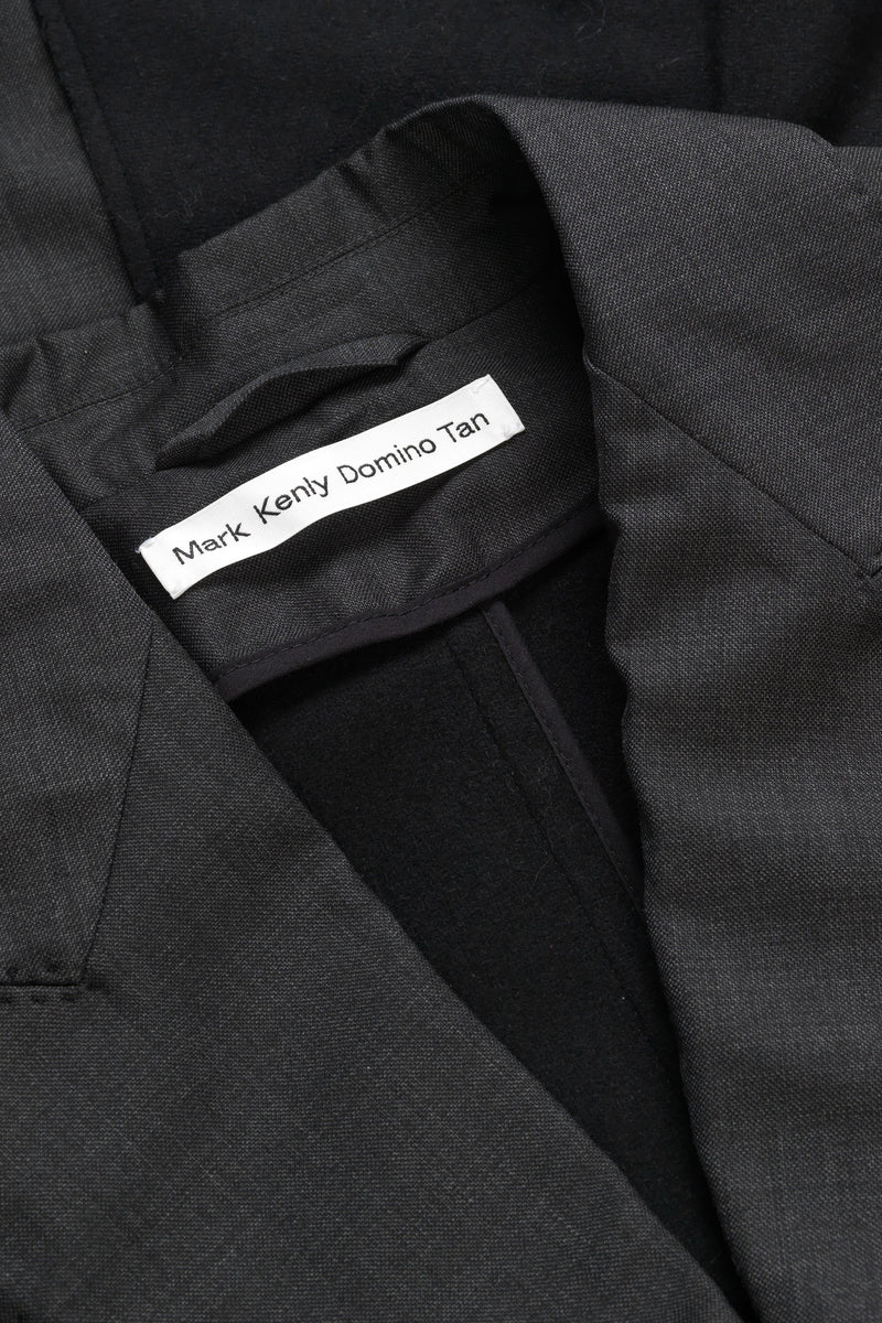 MKDT Studio Docia Light Wool Dresses CHARCOAL