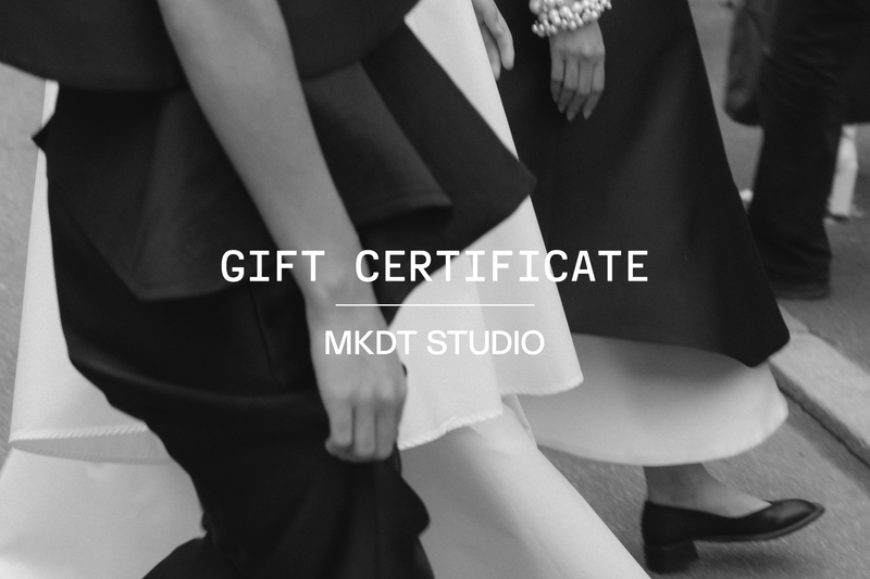 MKDT GIFT CERTIFICATE
