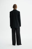 MKDT Studio JAYDEN ECO WOOL TWILL Jackets BLACK