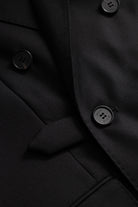 MKDT Studio JAYDEN ECO WOOL TWILL Jackets BLACK