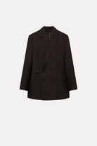 MKDT Studio JAYDEN ECO WOOL TWILL Jackets BROWN