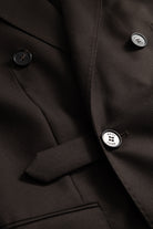 MKDT Studio JAYDEN ECO WOOL TWILL Jackets BROWN
