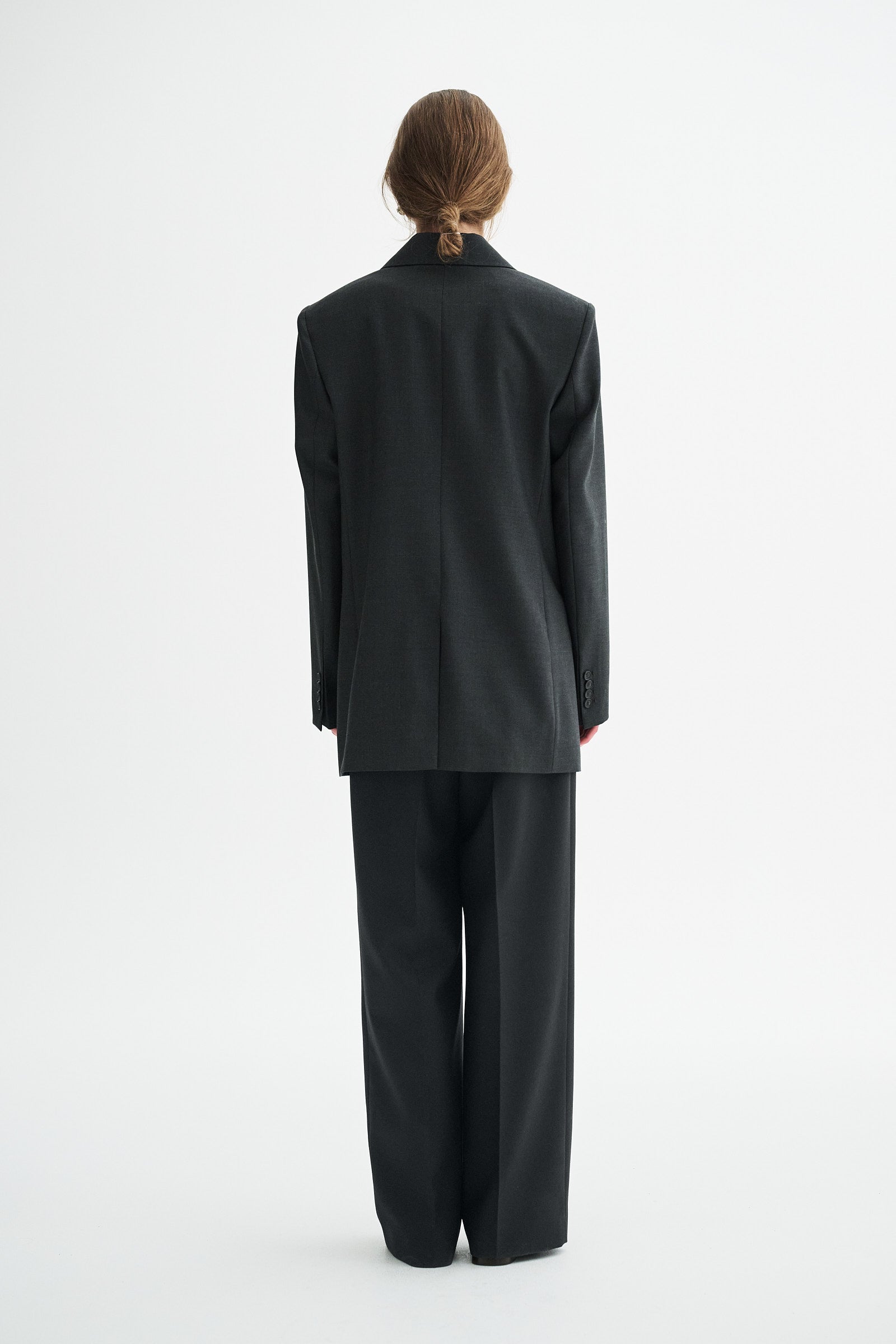 MKDT Studio JAYDEN ECO WOOL TWILL Jackets GREY