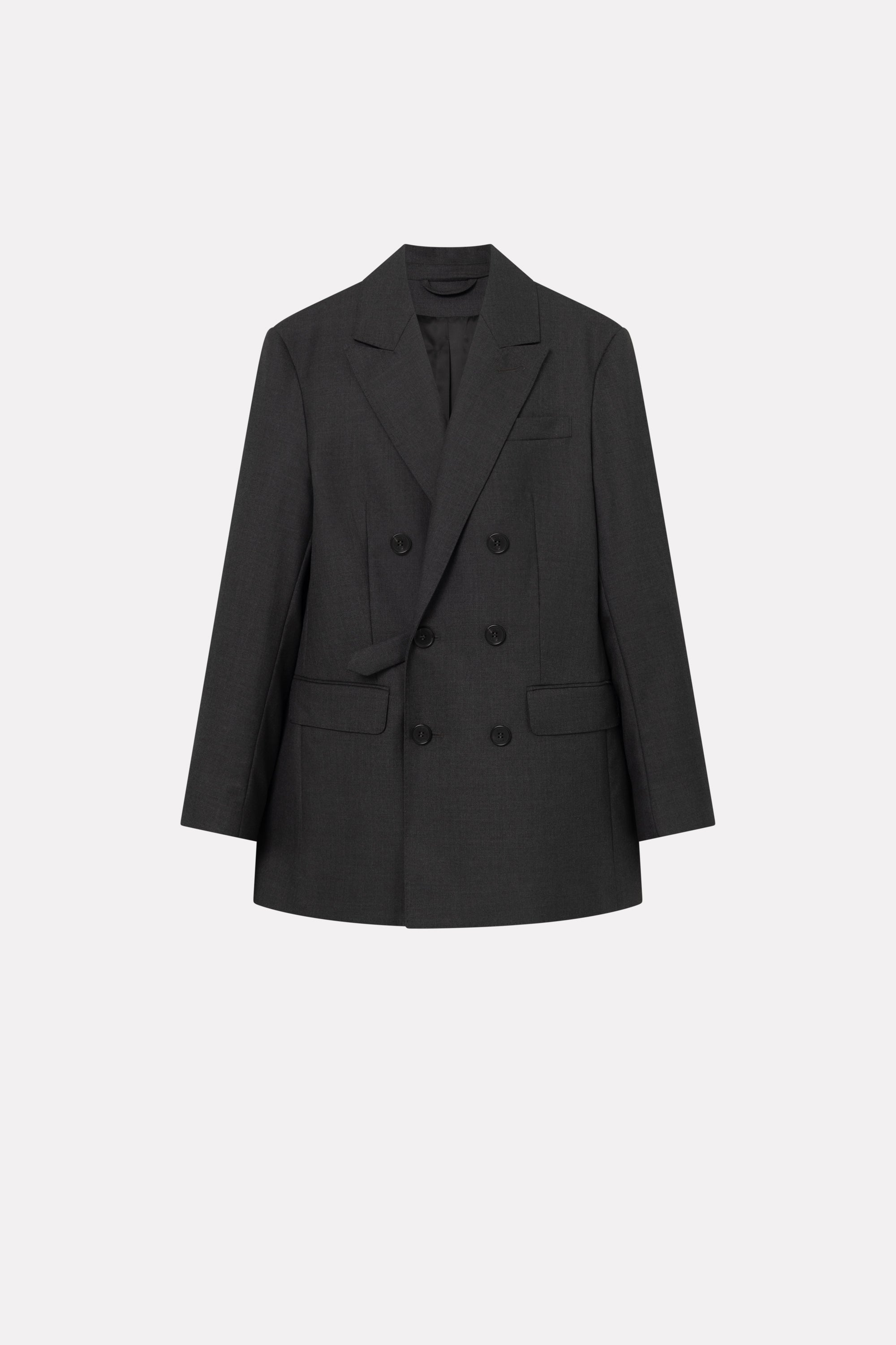 MKDT Studio JAYDEN ECO WOOL TWILL Jackets GREY