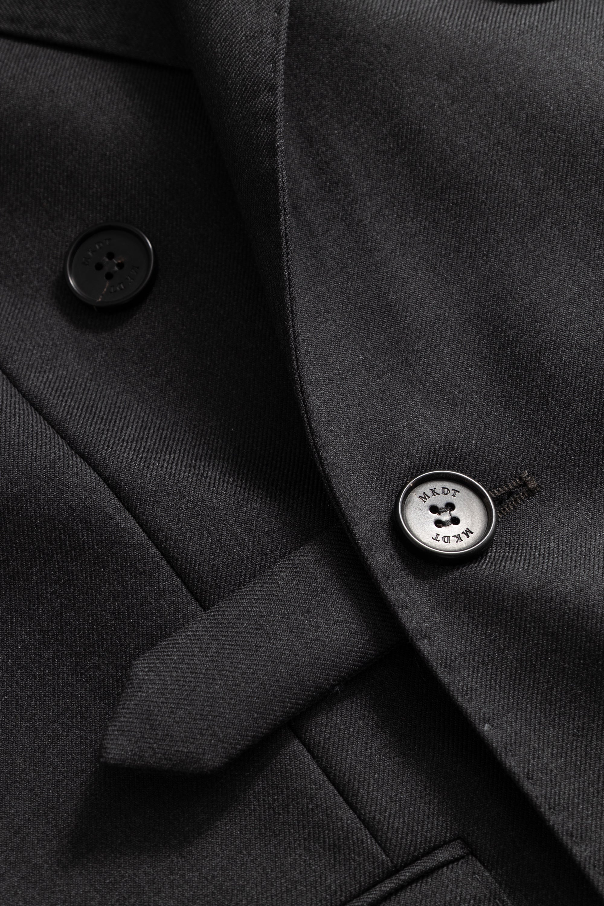 MKDT Studio JAYDEN ECO WOOL TWILL Jackets GREY