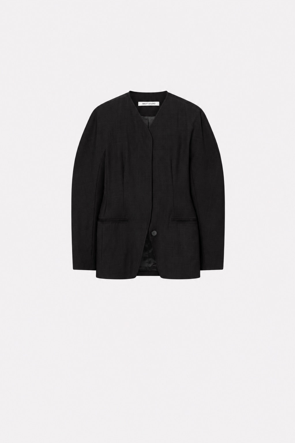 MKDT Studio JESSIE TRANSEASONAL WOOL Jackets BLACK