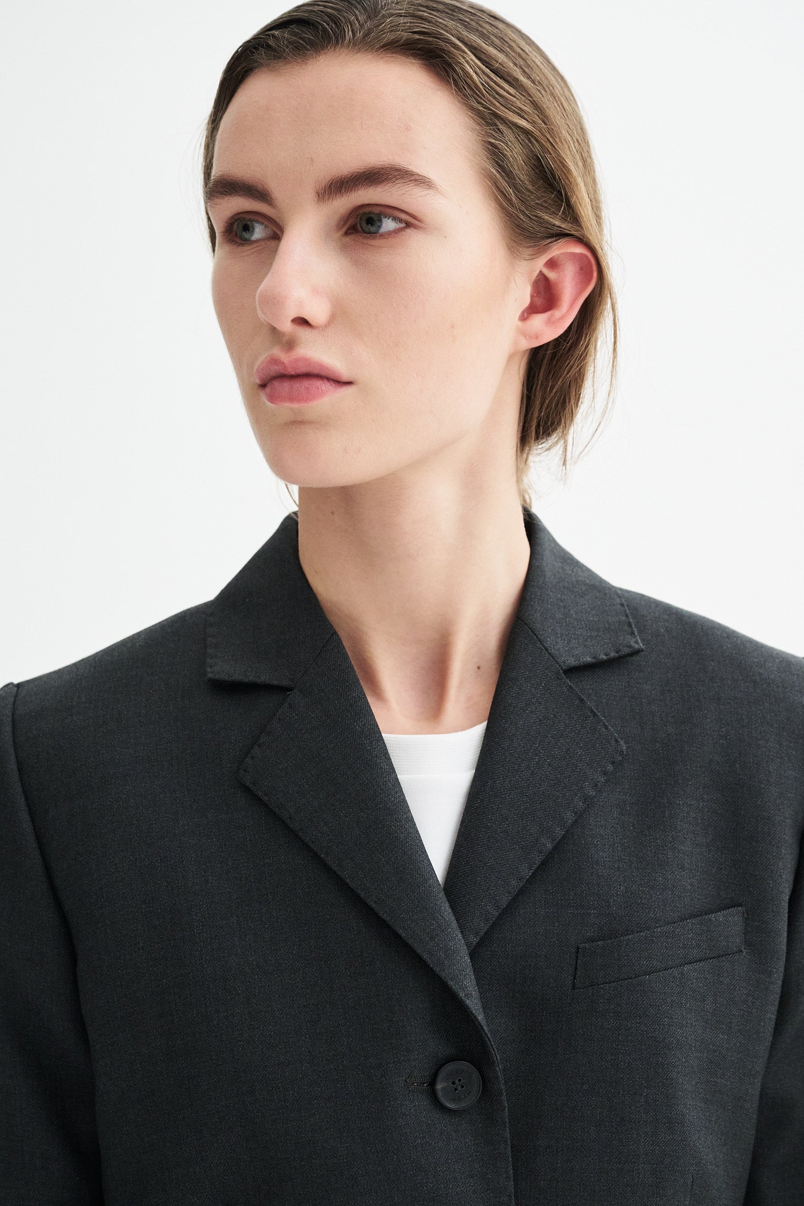 MKDT Studio JESTA ECO WOOL TWILL Jackets BLACK
