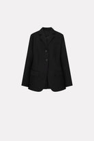 MKDT Studio JESTA ECO WOOL TWILL Jackets BLACK