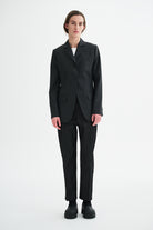 MKDT Studio JESTA ECO WOOL TWILL Jackets BLACK