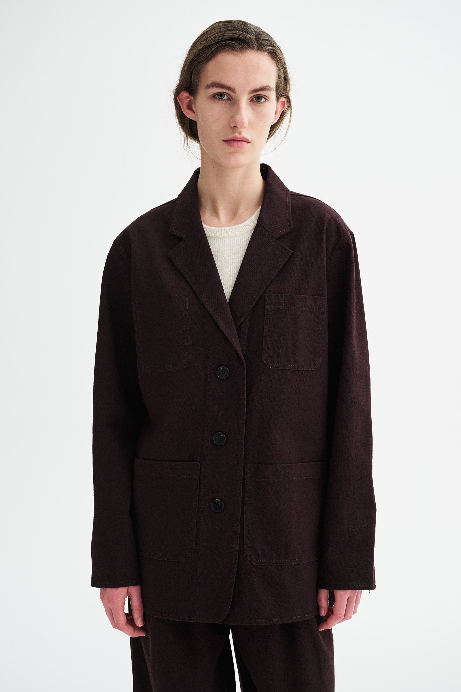 MKDT Studio JORDANA COTTON TWILL Jackets FIG