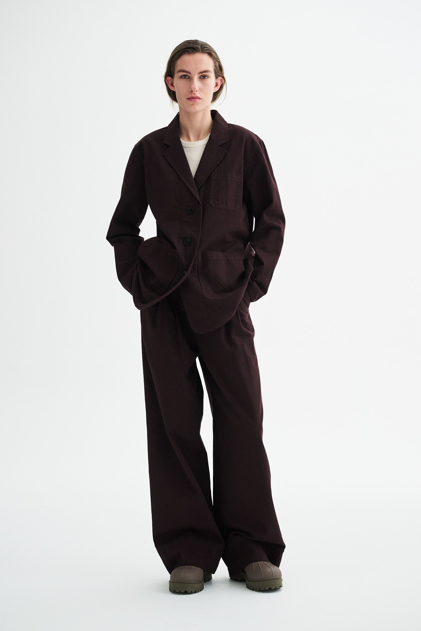 MKDT Studio JORDANA COTTON TWILL Jackets FIG