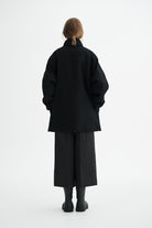 MKDT Studio JULIA WOOL COAT Jackets BLACK