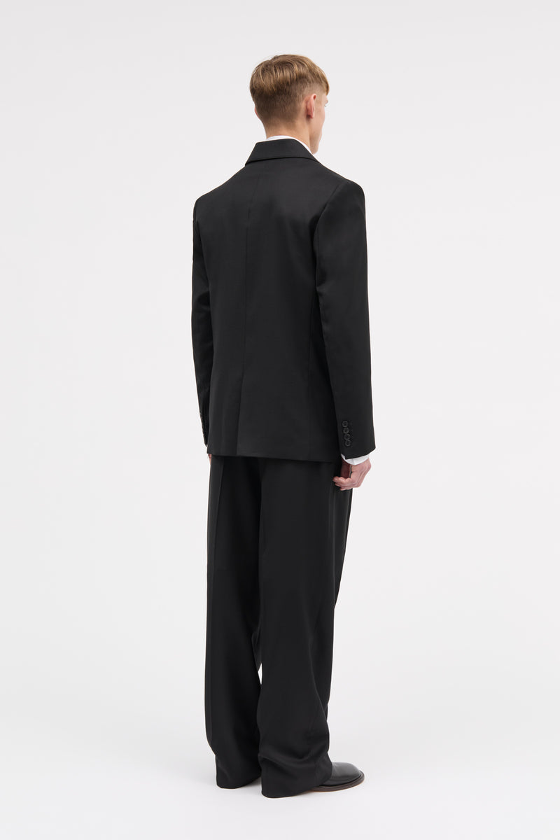 MKDT Studio Jacob Light Wool Jackets BLACK