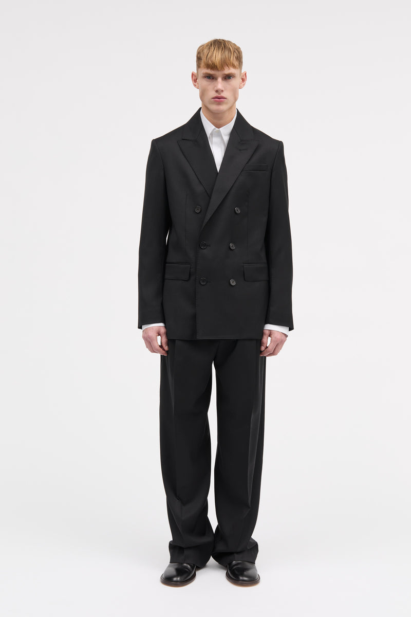 MKDT Studio Jacob Light Wool Jackets BLACK