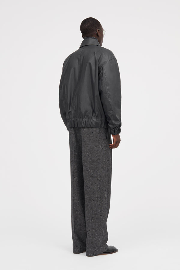 MKDT Studio Jake Coated Cotton Jackets COAL