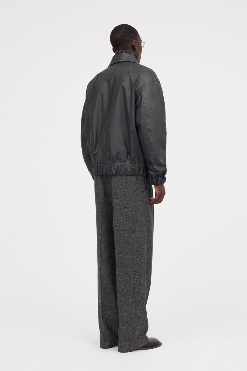 MKDT Studio Jake Coated Cotton Jackets COAL