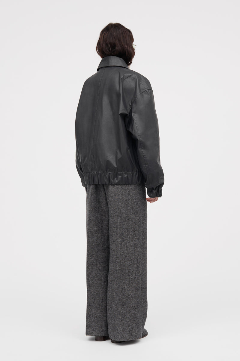 MKDT Studio Jake Coated Cotton Jackets COAL