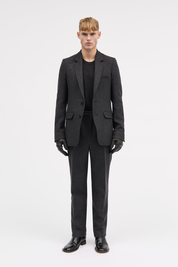 MKDT Studio James Two Layered Wool Jackets DARK GREY
