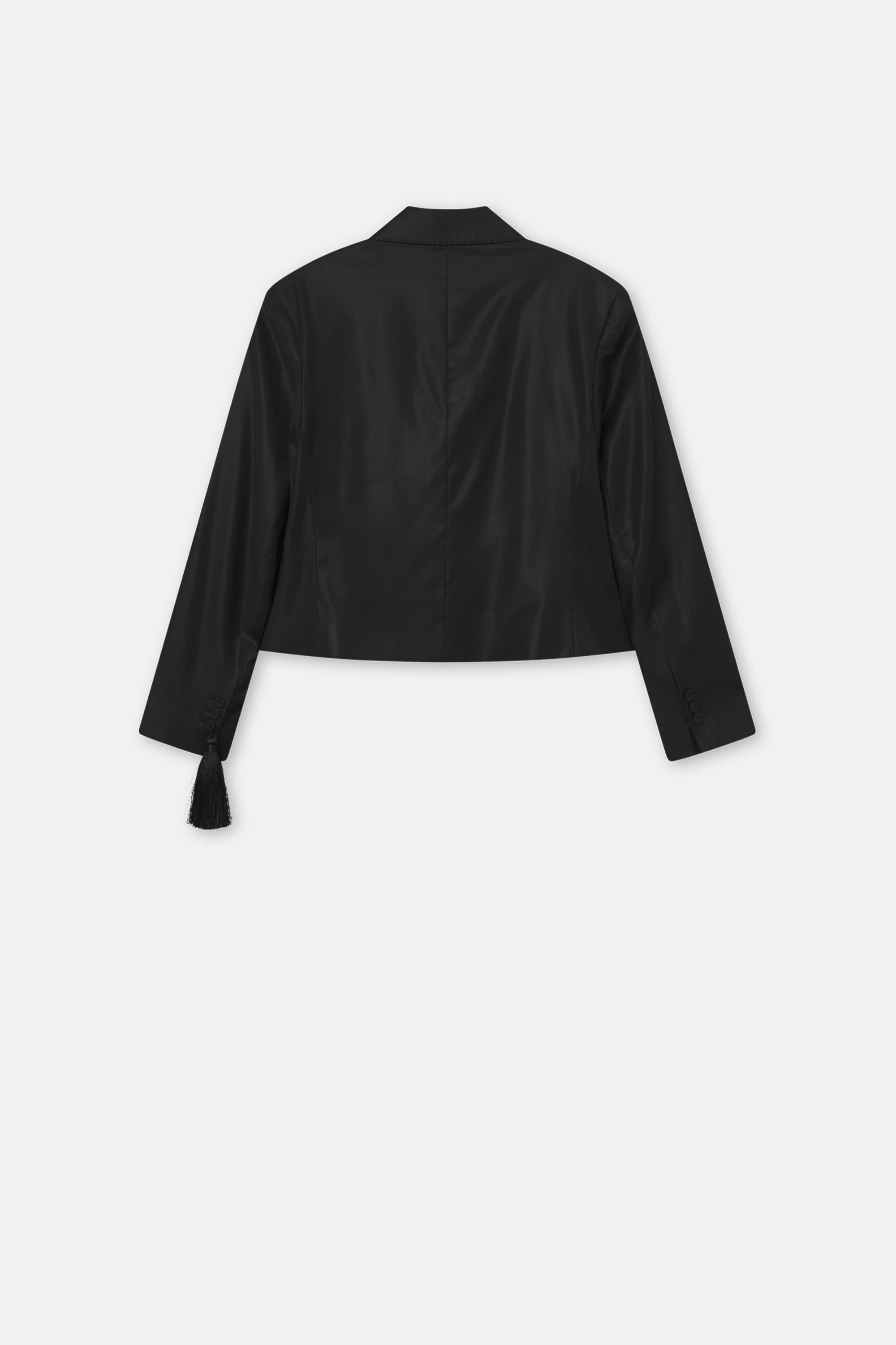 Mark Kenly Domino Tan Jamo-atelier Blank Wool Jackets BLACK