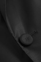 Mark Kenly Domino Tan Jamo-atelier Blank Wool Jackets BLACK