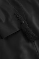 Mark Kenly Domino Tan Jamo-atelier Blank Wool Jackets BLACK