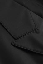 Mark Kenly Domino Tan Jamo-atelier Blank Wool Jackets BLACK