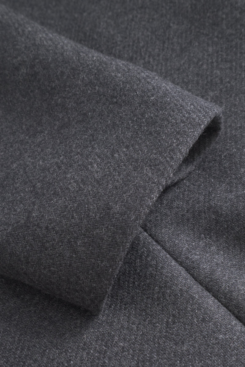 Mark Kenly Domino Tan Jemma Textured Wool Jackets ANTHRACIT