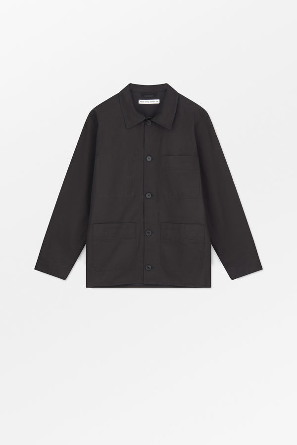 Mark Kenly Domino Tan Joe Half Panama Jackets BLACK