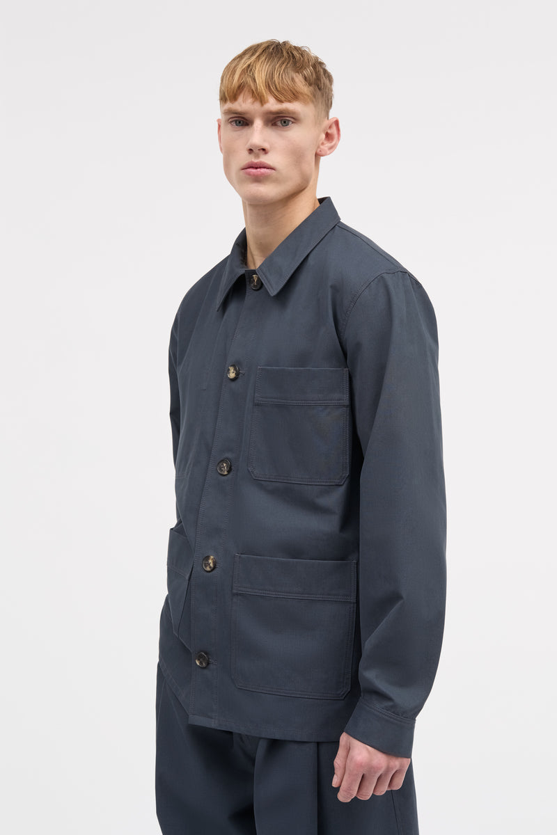 MKDT Studio Jones Half Panama Jackets NAVY