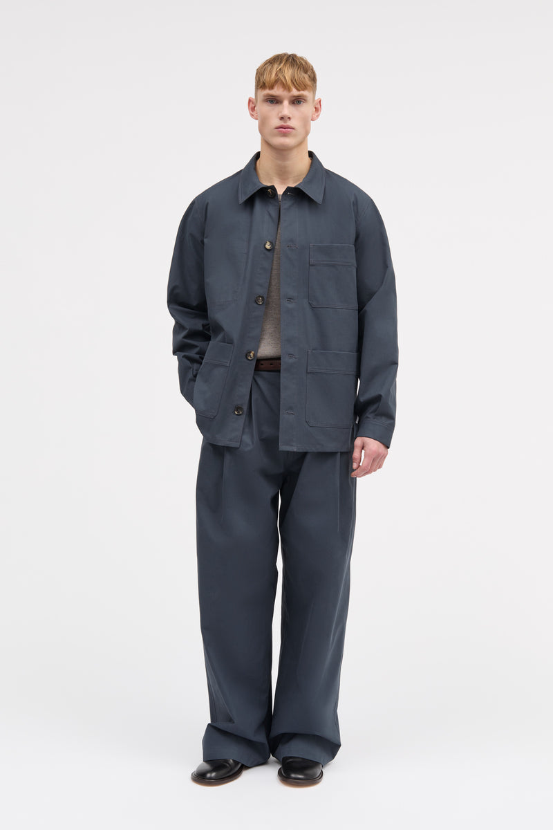 MKDT Studio Jones Half Panama Jackets NAVY